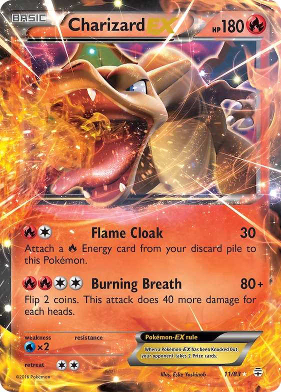 Charizard-EX #11 – Generations