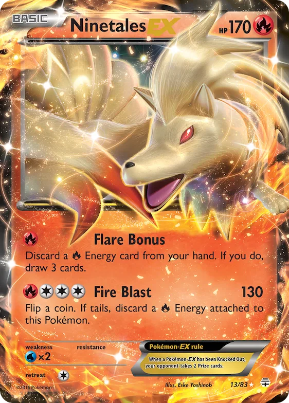 Ninetales-EX #13 – Generations