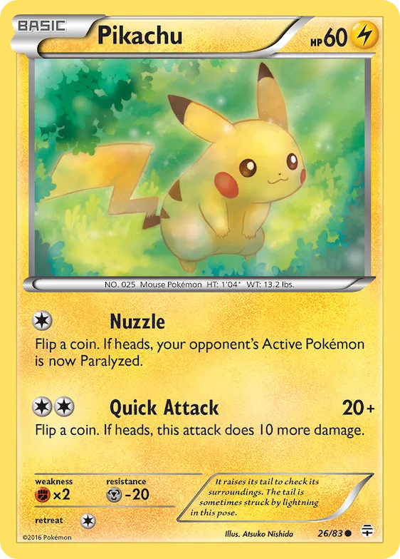 Pikachu #26 – Generations