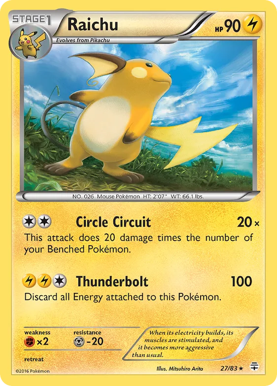 Raichu #27 – Generations