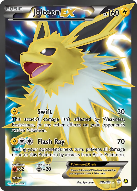 Jolteon-EX #28a – Generations