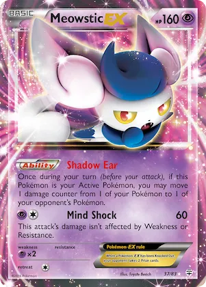 Meowstic-EX #37 – Generations