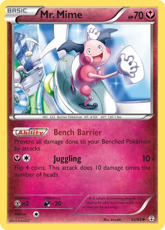 Mr. Mime #52 – Generations