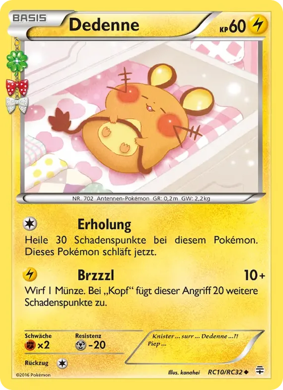 Dedenne RC10 – Generationen
