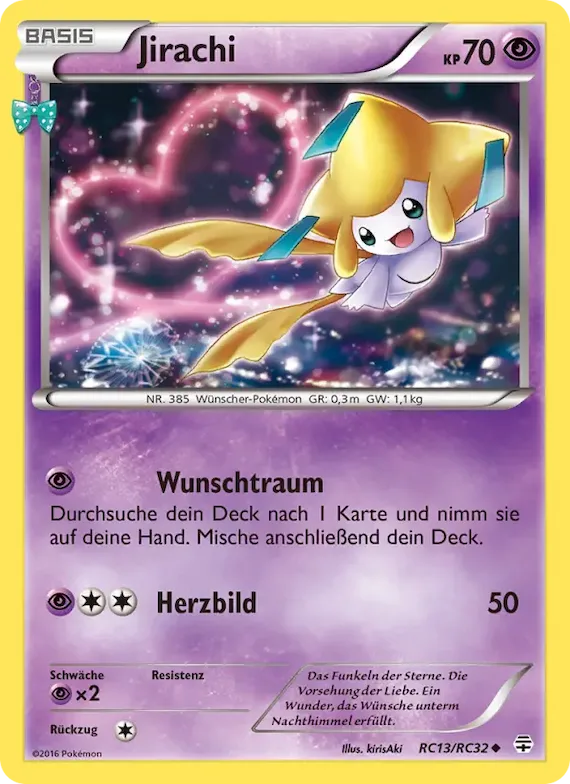 Jirachi RC13 – Generationen
