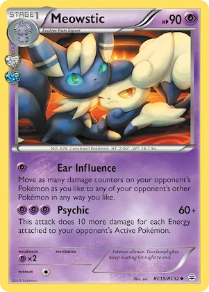 Meowstic #RC15 – Generations
