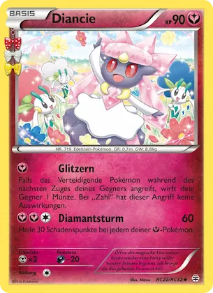 Diancie Nr. RC22 – Generationen