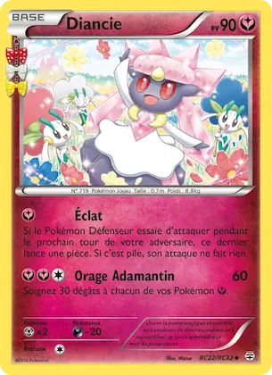 Diancie n° RC22 – Générations