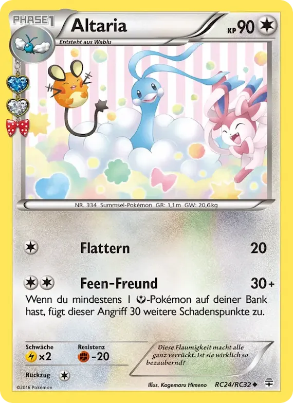 Altaria RC24 – Generationen