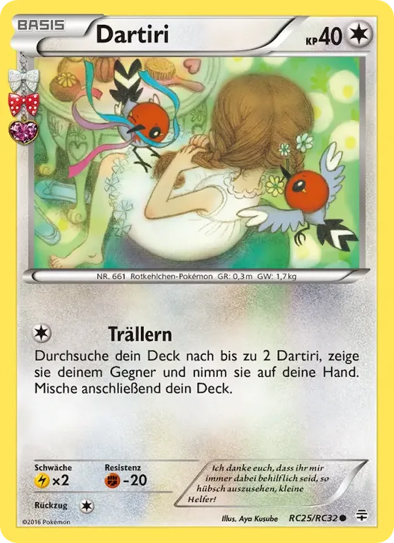 Dartiri RC25 – Generationen