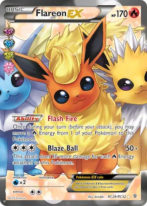 Flareon-EX #RC28 – Generations