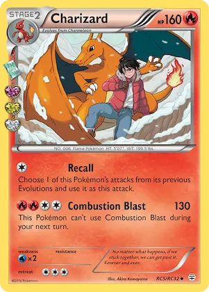 Charizard #RC5 – Generations