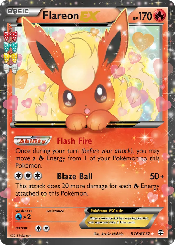 Flareon-EX #RC6 – Generations