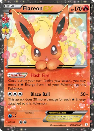Flareon-EX #RC6 – Generations