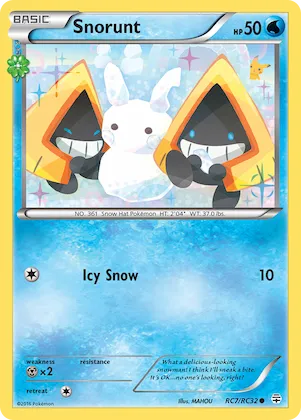 Snorunt #RC7 – Generations
