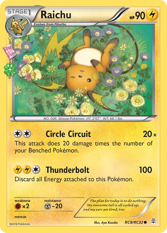 Raichu #RC9 – Generations