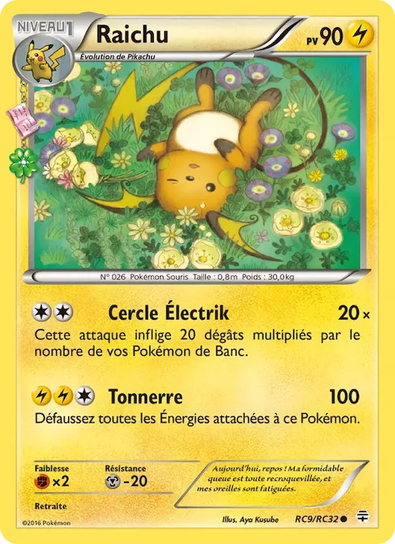 Raichu RC9 – Générations