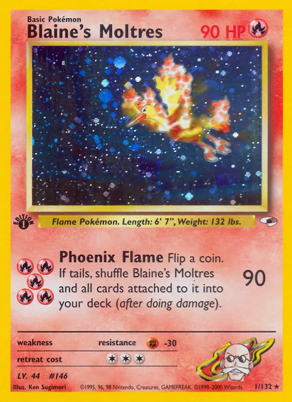Blaine's Moltres #1 – Gym Heroes