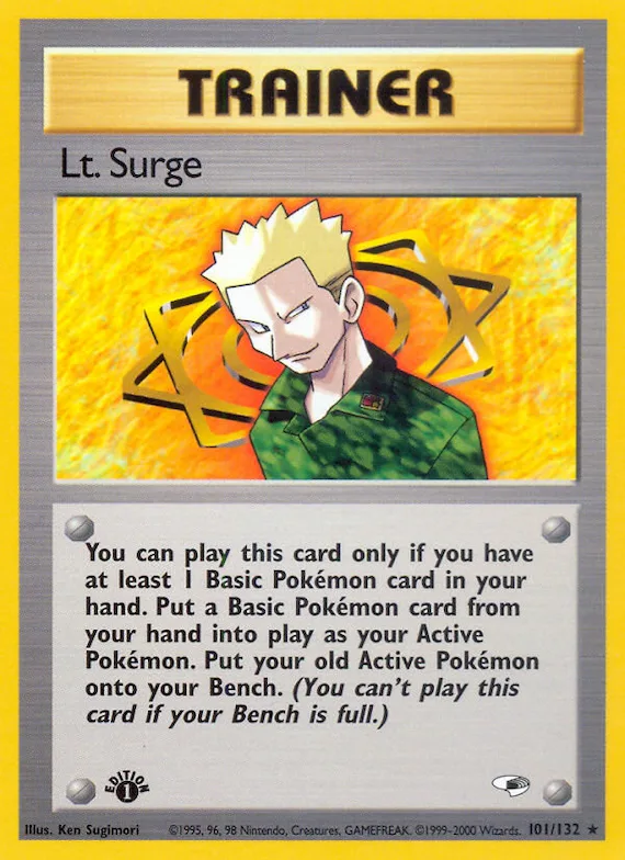 Lt. Surge #101 – Gym Heroes