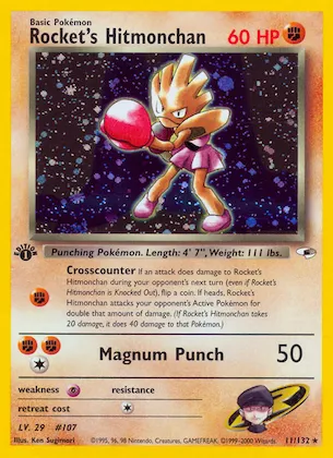 Rocket's Hitmonchan #11 – Gym Heroes