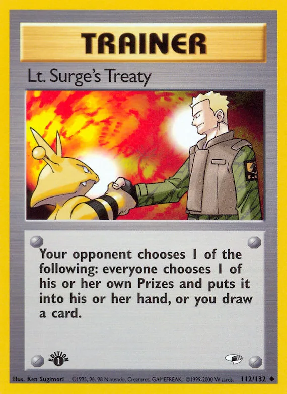 Lt. Surge's Treaty #112 – Gym Heroes