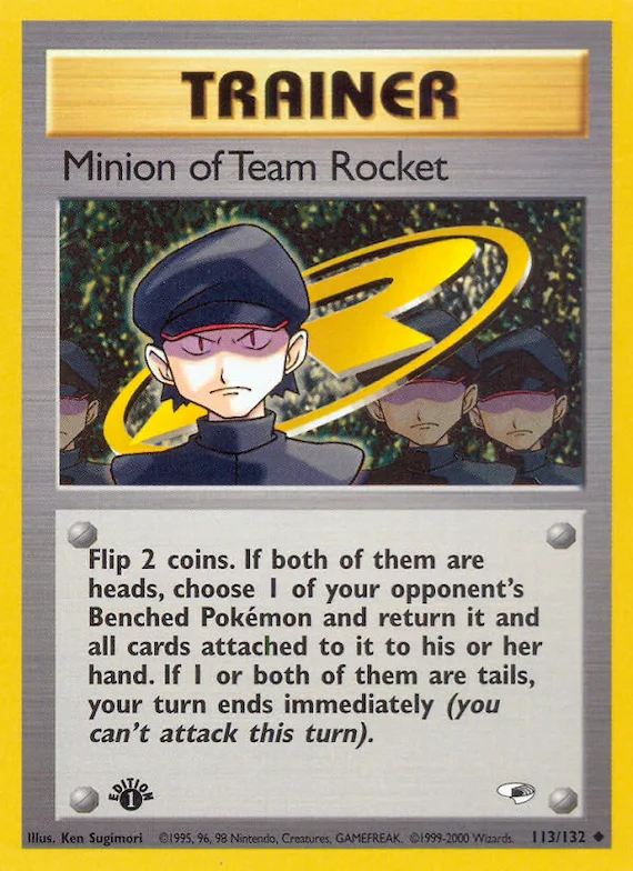 Minion of Team Rocket #113 – Gym Heroes