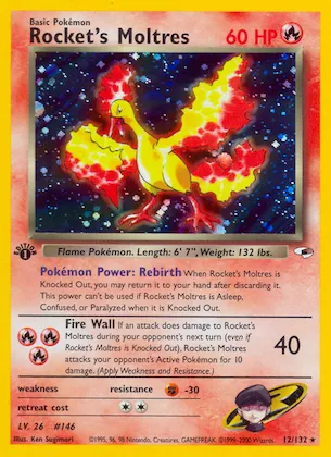 Rocket's Moltres n° 12 – Gym Heroes