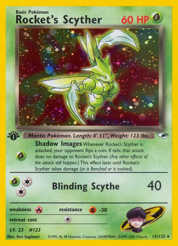 Rocket's Scyther #13 – Gym Heroes