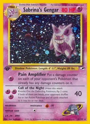 Sabrina's Gengar #14 – Gym Heroes