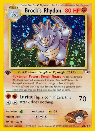 Brock's Rhydon Nr. 2 – Gym Heroes