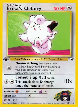 Erika's Clefairy #25 – Gym Heroes