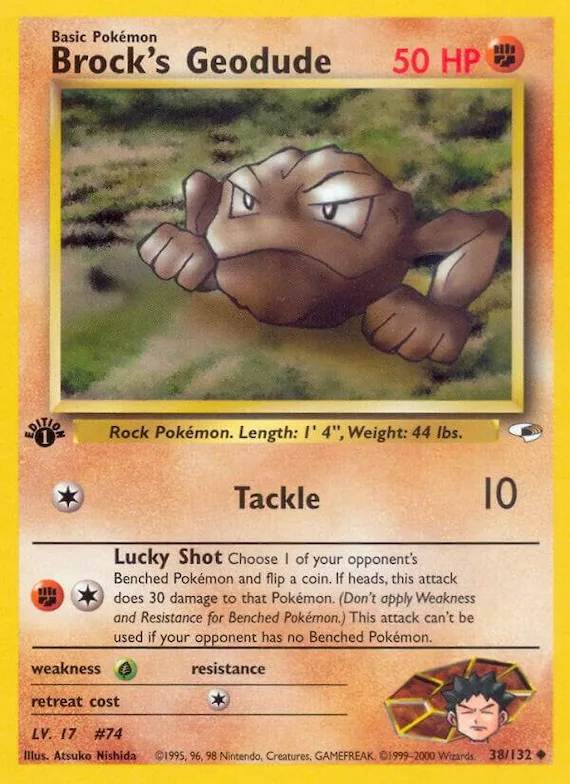 Brock's Geodude #38 – Gym Heroes