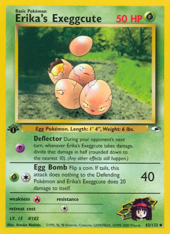 Erika's Exeggcute #43 – Gym Heroes