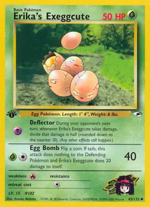 Erika's Exeggcute #43 – Gym Heroes