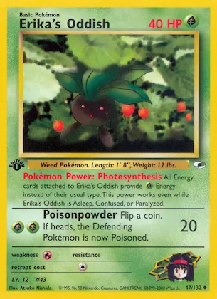 Erika's Oddish #47 – Gym Heroes