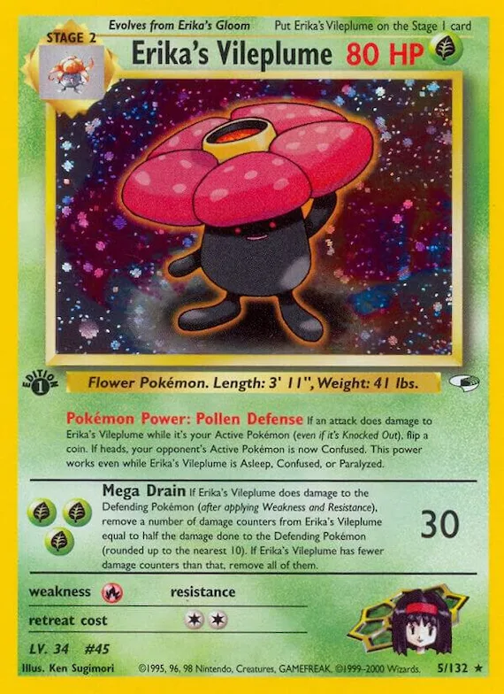 Erika's Vileplume #5 – Gym Heroes