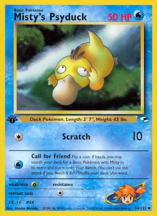 Misty's Psyduck #54 – Gym Heroes