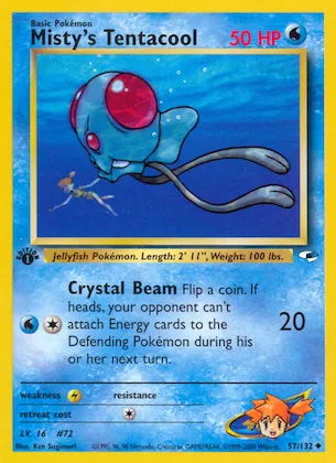Misty's Tentacool #57 – Gym Heroes