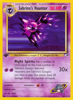 Sabrina's Haunter #58 – Gym Heroes