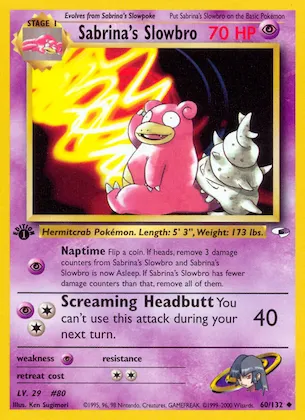 Sabrina's Slowbro Nr. 60 – Gym Heroes