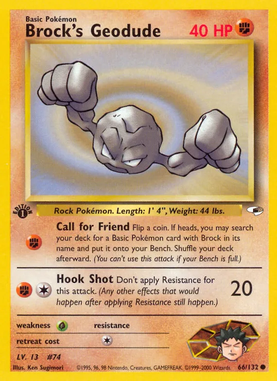 Brock's Geodude #66 – Gym Heroes