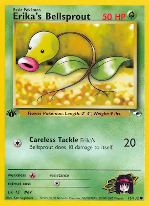 Erika's Bellsprout n° 76 – Gym Heroes