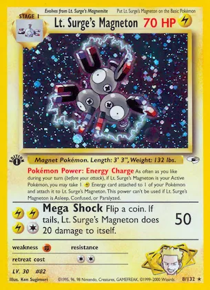 Lt. Surge's Magneton #8 – Gym Heroes