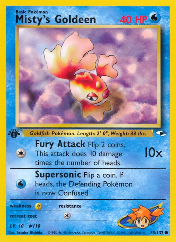 Misty's Goldeen #85 – Gym Heroes
