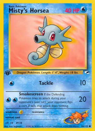 Misty's Horsea n° 86 – Gym Heroes
