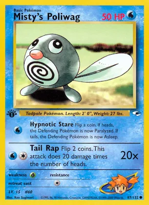 Misty's Poliwag n° 87 – Gym Heroes