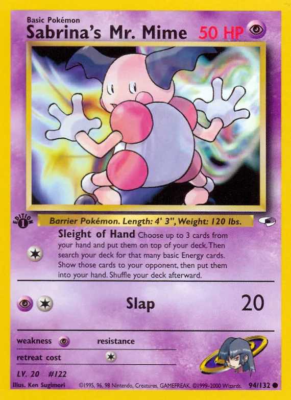 Sabrina's Mr. Mime #94 – Gym Heroes