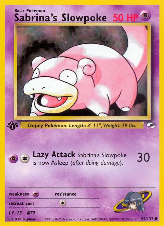 Sabrina's Slowpoke #95 – Gym Heroes