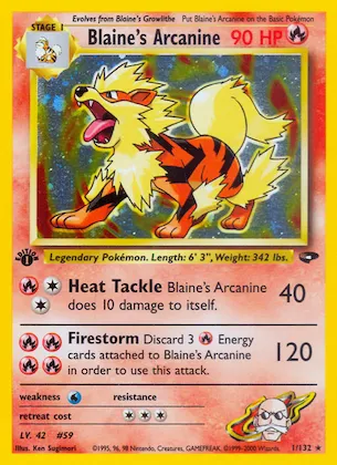 Blaine's Arcanine #1 – Gym Challenge