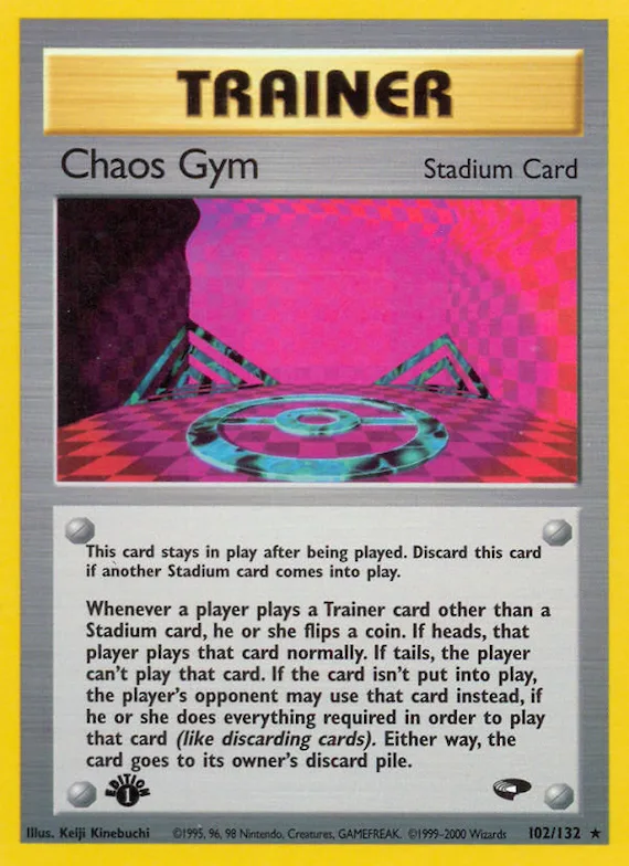 Chaos Gym #102 – Gym Challenge
